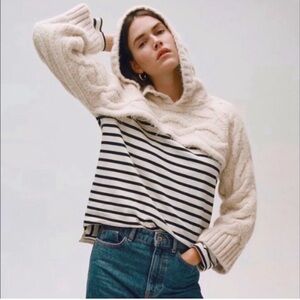 ZARA Hooded Shrug Sweater